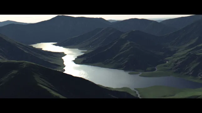 Stylized River Valley