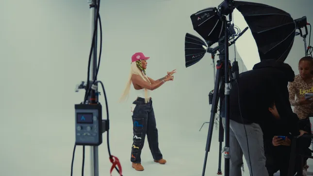 “Tell Me Now” music video behind the scenes for Dess Dior and Bellygang Kushington