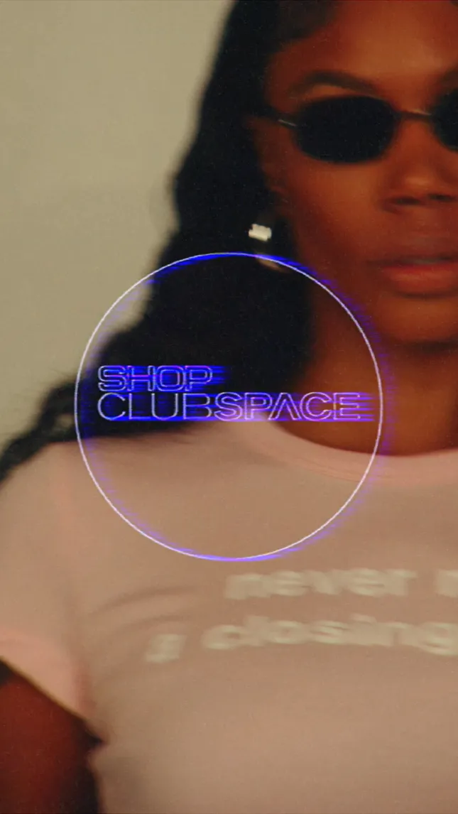Club Space Merch Video Shoot