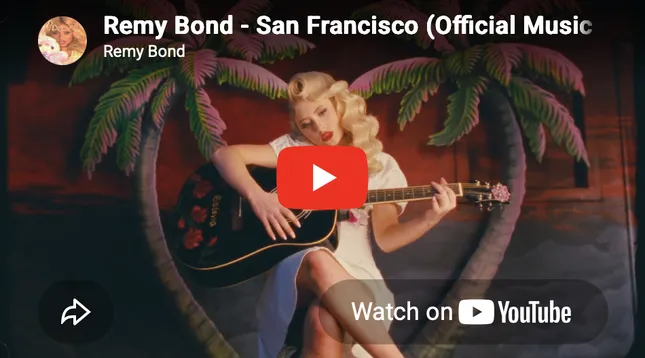 Remy Bond - San Francisco (Official Music Video)