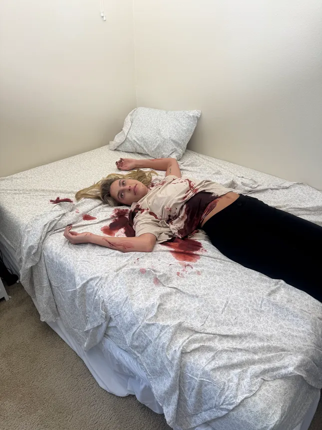 Sfx blood and prosthetic