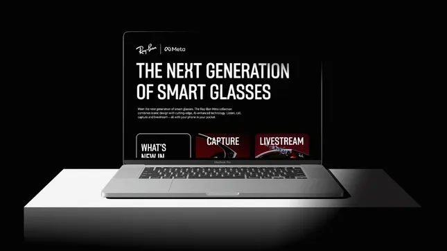 Ray-Ban — Web Design & Social