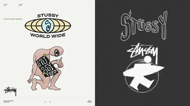 STUSSY, APPAREL, GRAPHICS & PRODUCT DESIGN