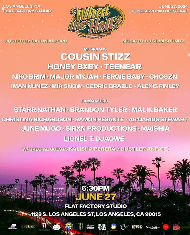 GFX Design - WTH? Festival LA 26'