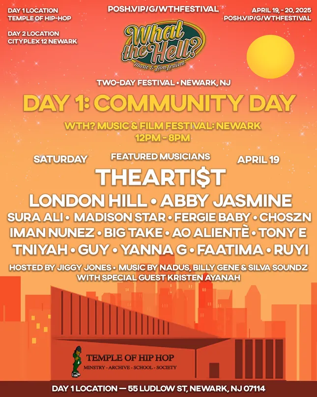 GFX Design - WTH? Festival Newark 25'