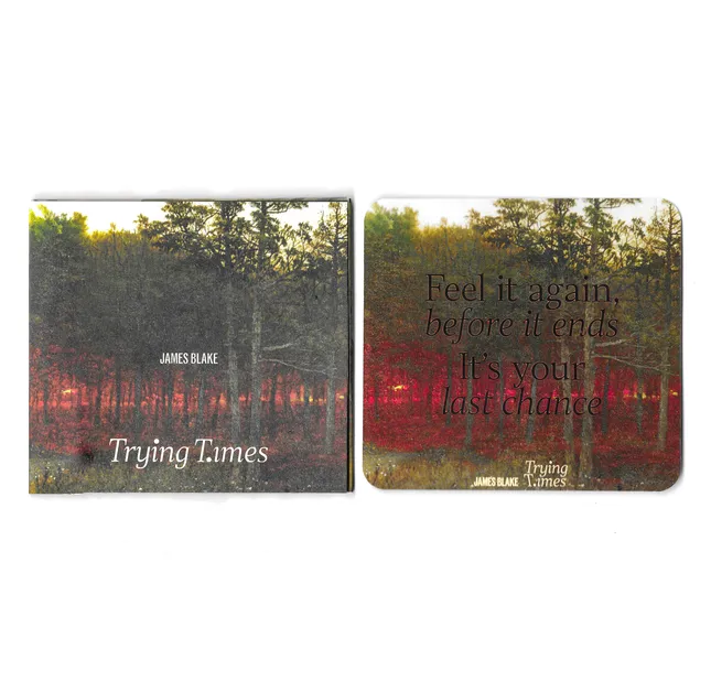 James Blake - Trying Times Custom Album Packaging