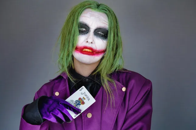Joker makeup