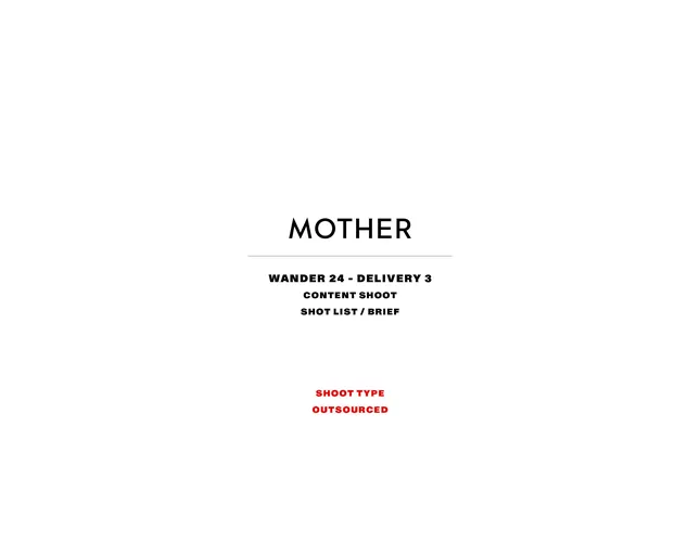 Mother Denim Fall Campaign