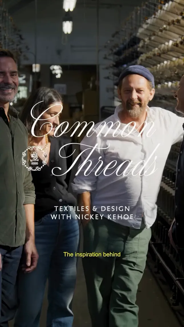 McLaurin & Piercy x Nickey Kehoe | Common Threads Content Series