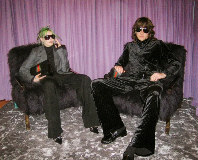 Emma Rogue Gucci Cruise 2026 BTS