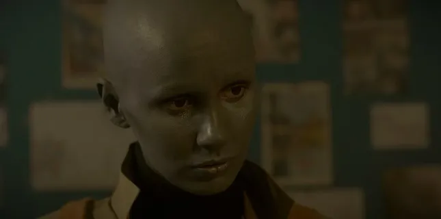 The Lady with Blue Skin