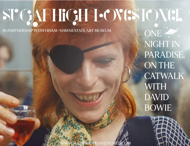 David Bowie collab runway show