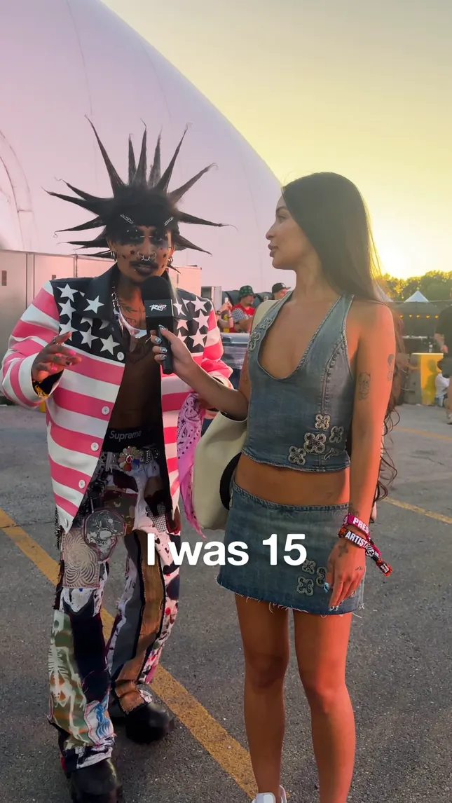 #LilUziVert fan that got brought on stage at Summer Smash speaks on Uzi