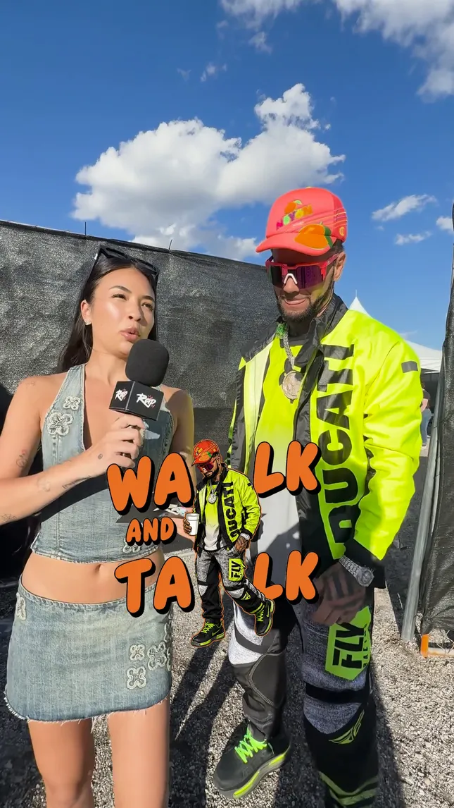 Walk & Talk: Quick Questions with Riff Raff 🎤