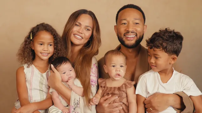 Chrissy Teigen & John Legend for LOVED.01