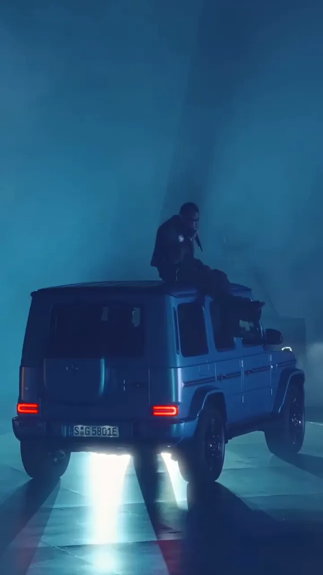 Mercedes Benz: Electric G-Wagon release ft. Travis Scott