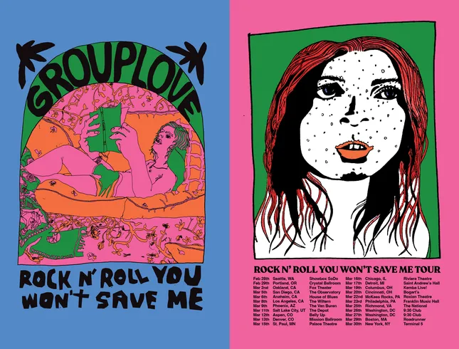 Group Love Tour Zine