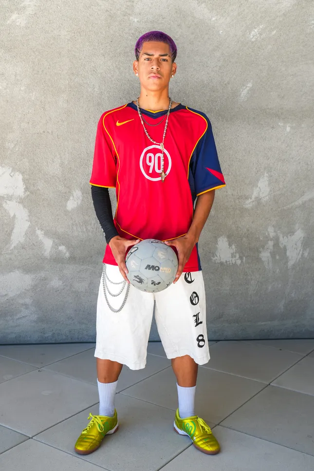 Street Soccer Players Photoshoot