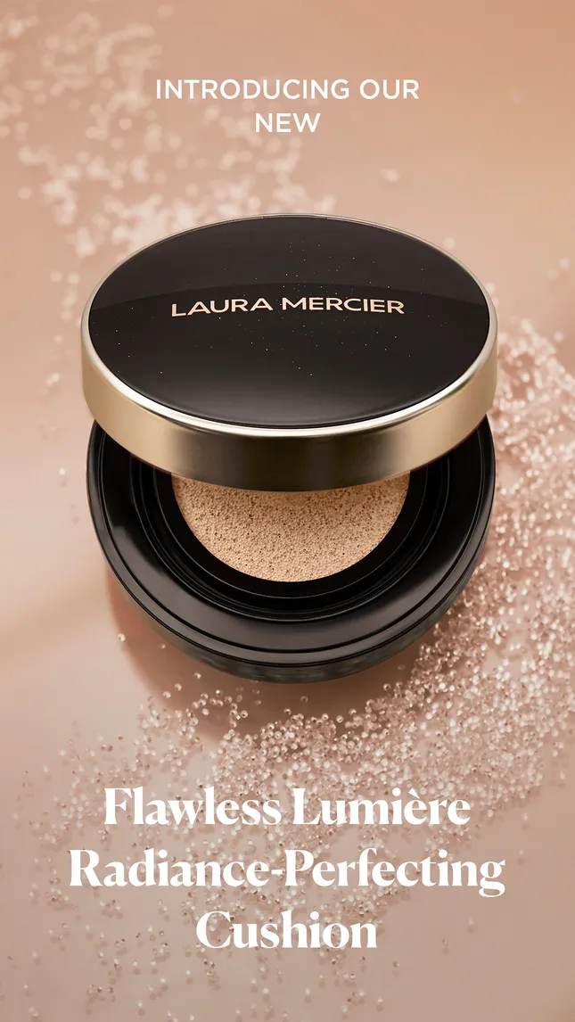 Laura Mercier Cushion Foundation launch IG story