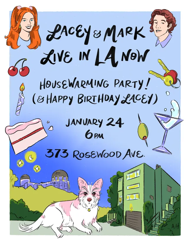 Housewarming & Birthday Party Invite