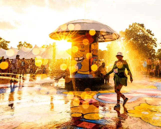 Bonnaroo Golden Hour | Festival Sunset Experience Photography