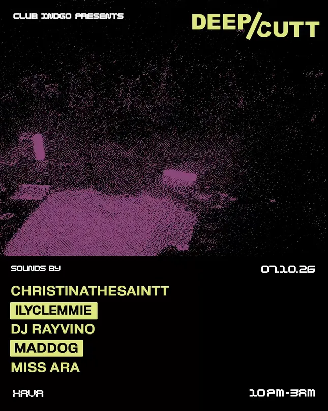 Motion Flyer for DEEP/CUTT by  CLUB INDGO