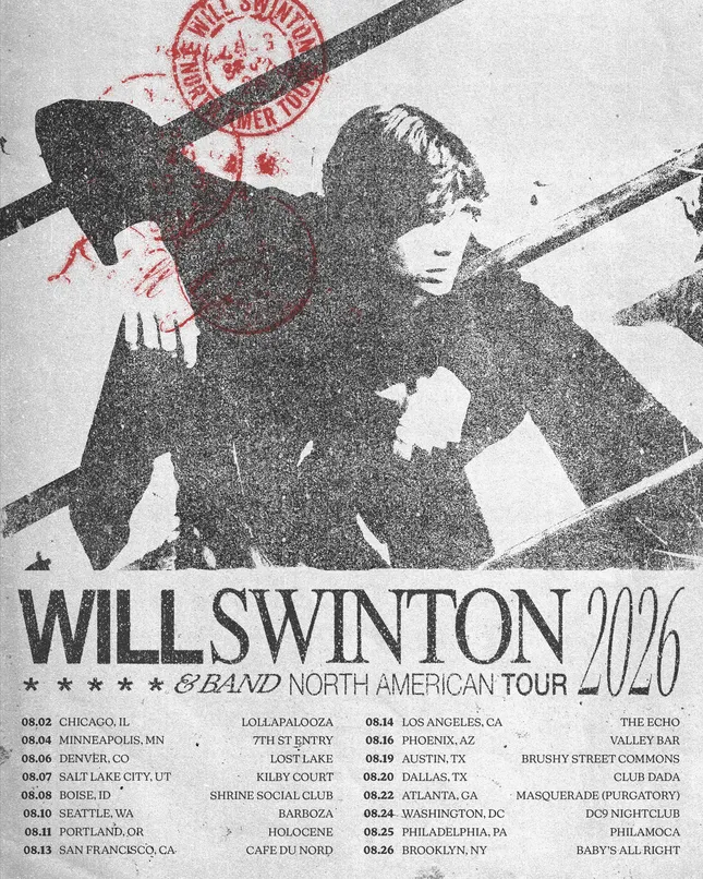 Will Swinton Tour Flyer