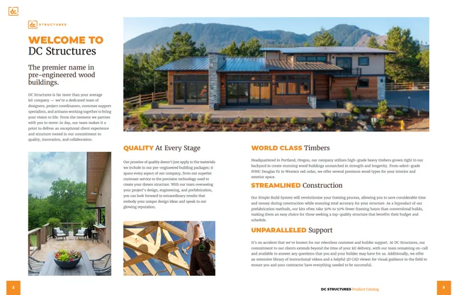 DC Structures Product Catalog