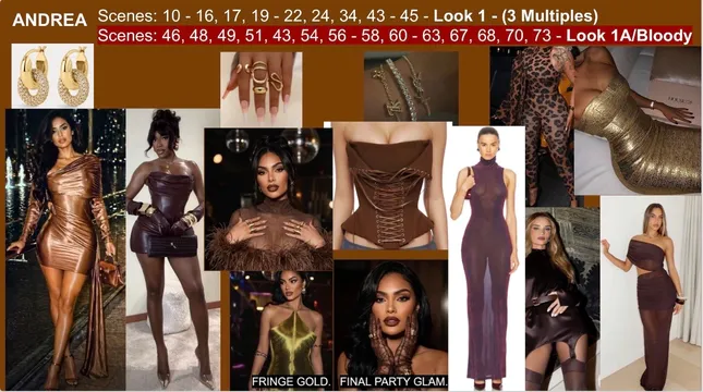 The Last Reunion - Lead Female Talent Mood Board
