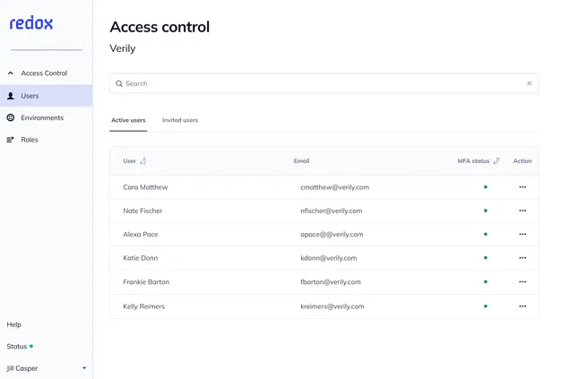Role Based Access Control