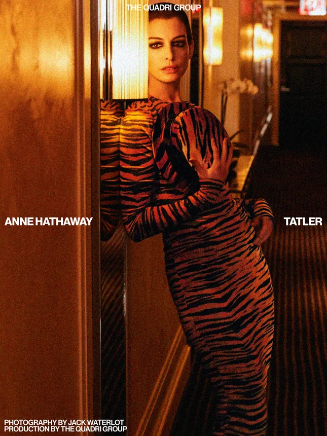 Anne Hathaway for Tatler