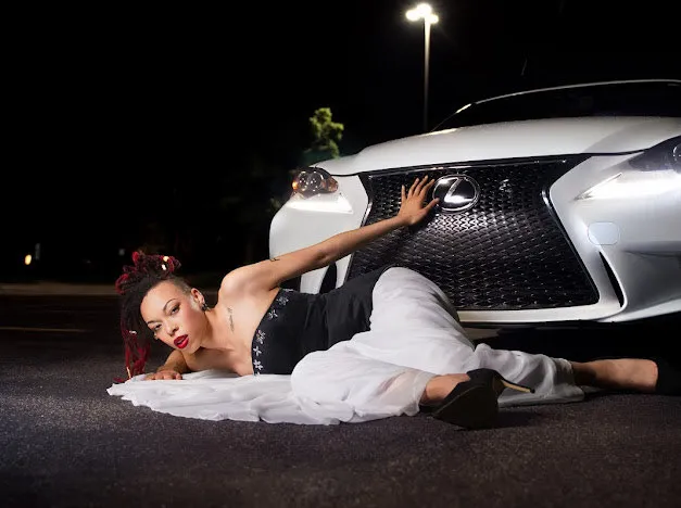 Impact - Editorial Fashion Concept Inspired by a Car Accident