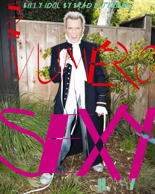 Billy Idol x Numero Berlin