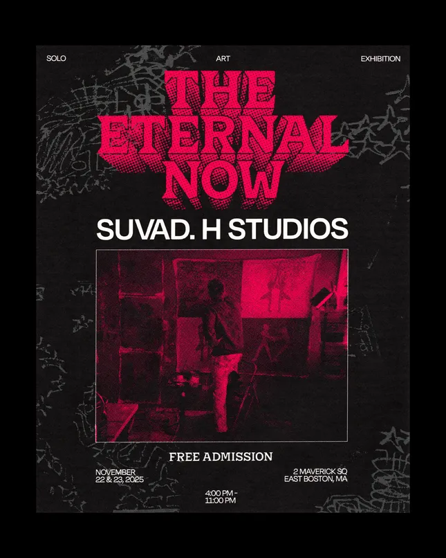 Art Gallery Show Flyer - Suvad H