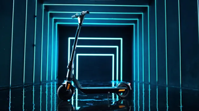 Electric scooter commercial