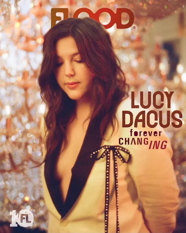 Lucy Dacus for the cover of Flood Magazine