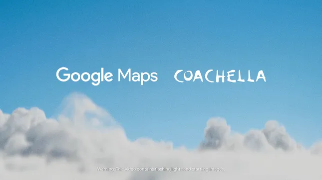 Google Maps x Coachella