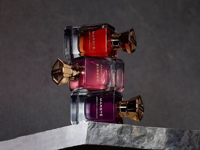 Marste Fragrance Campaign Product Photography