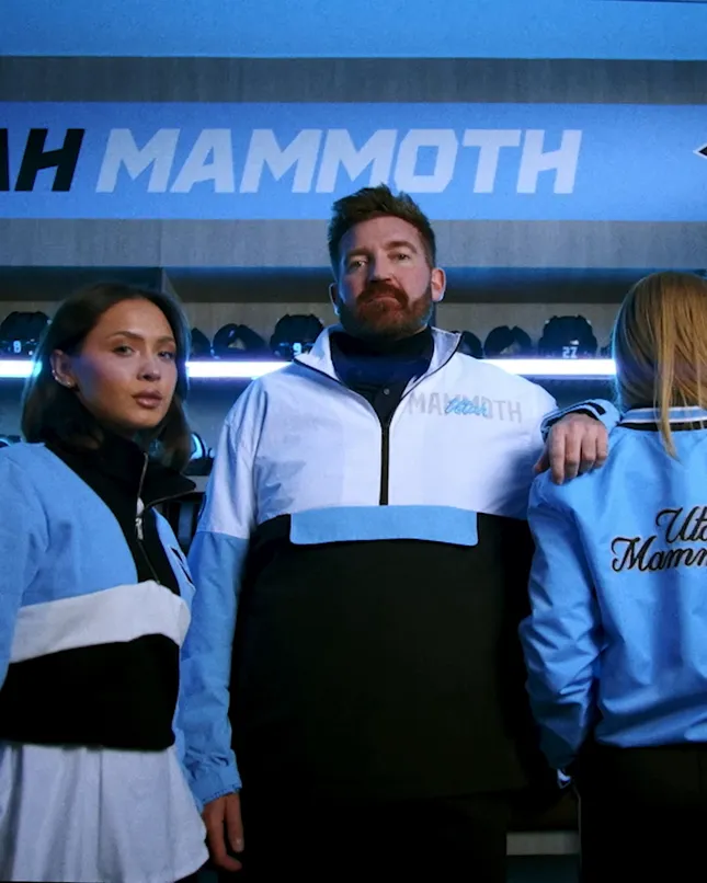 Counterpoint x Utah Mammoth Merch Shoot