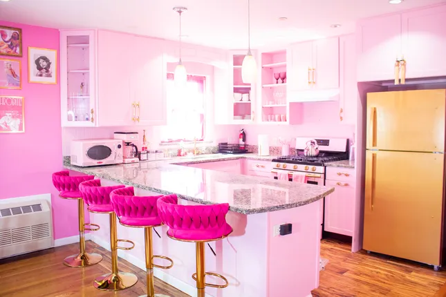 Interior Design for The Pink Speakeasy
