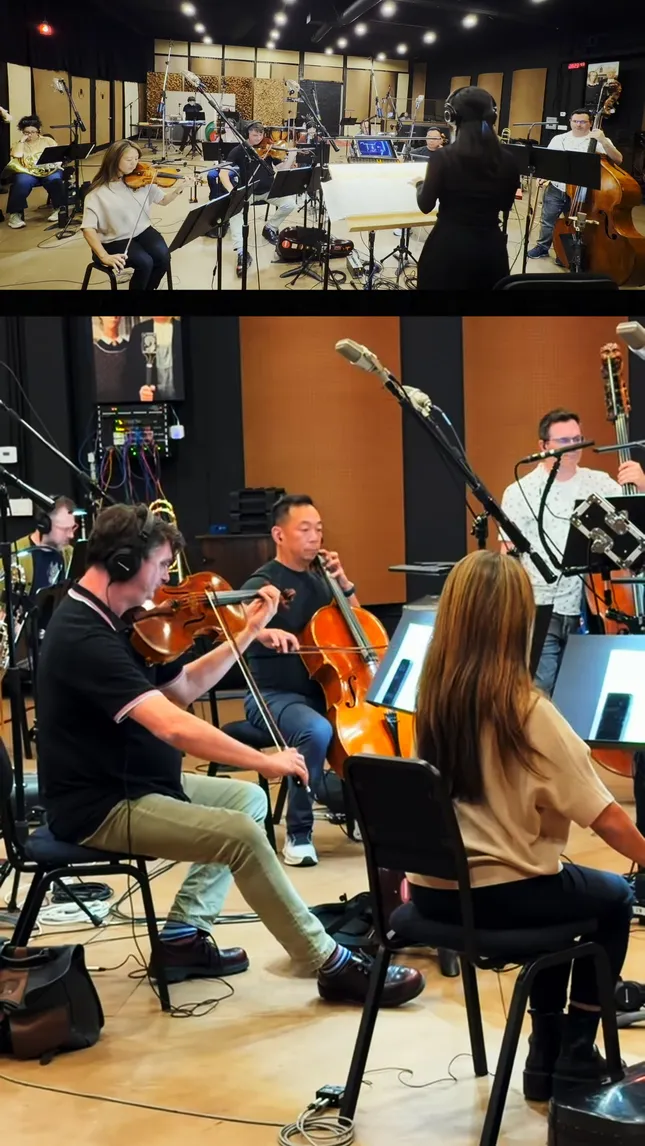 Writing for / recording orchestra - drama narrative