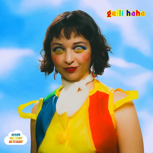 Album cover and music video BTS for Gelli Haha ‘Klouds Will Carry Me to Sleep’