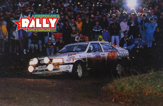 Hoonigan's Rally Speedrun