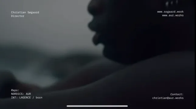Director Showreel: Christian Søgaard