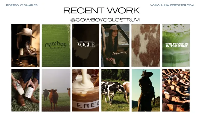 @CowboyColostrum Socials + Content Creation