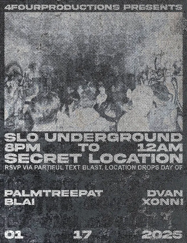 UNDERGROUND EVENT POSTER