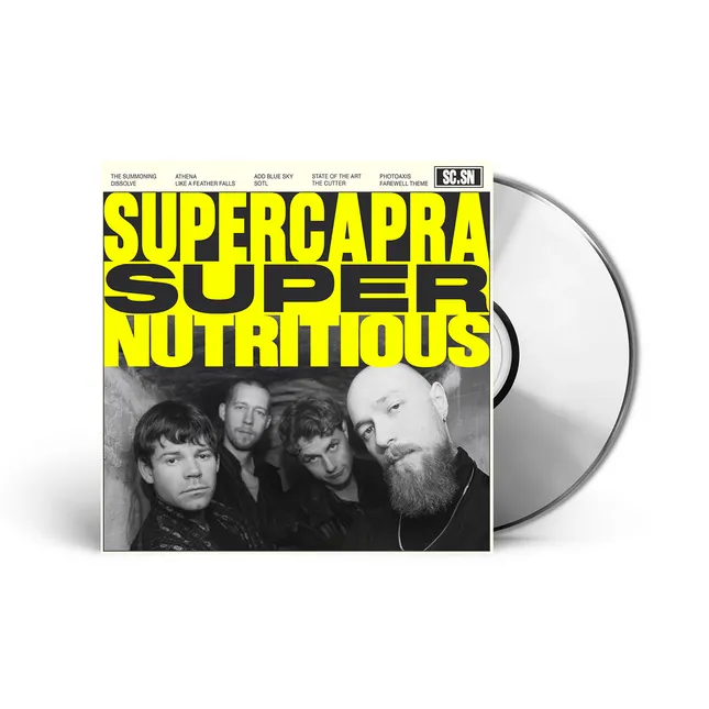 Album Artwork + Vinyl Packaging for Supercapra