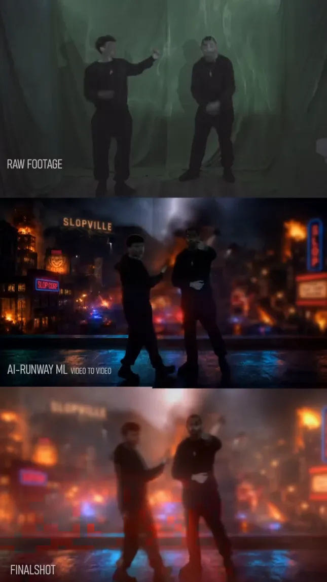 AI VFX Music Video Pipeline