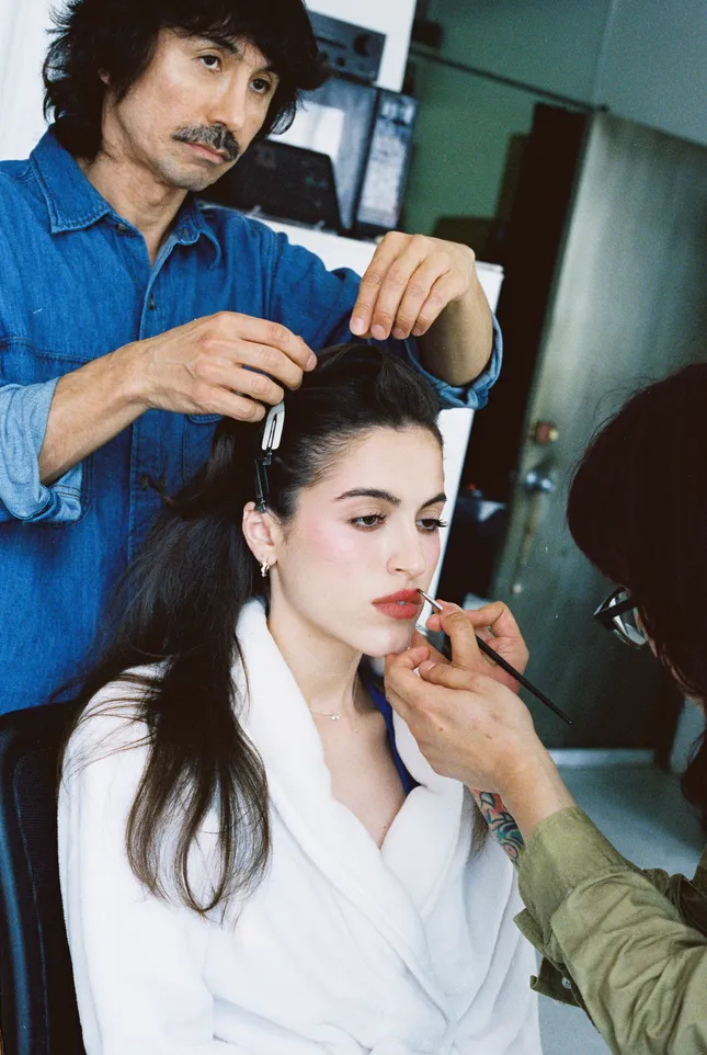 BTS for Ally Salort on PhotoBook Magazine