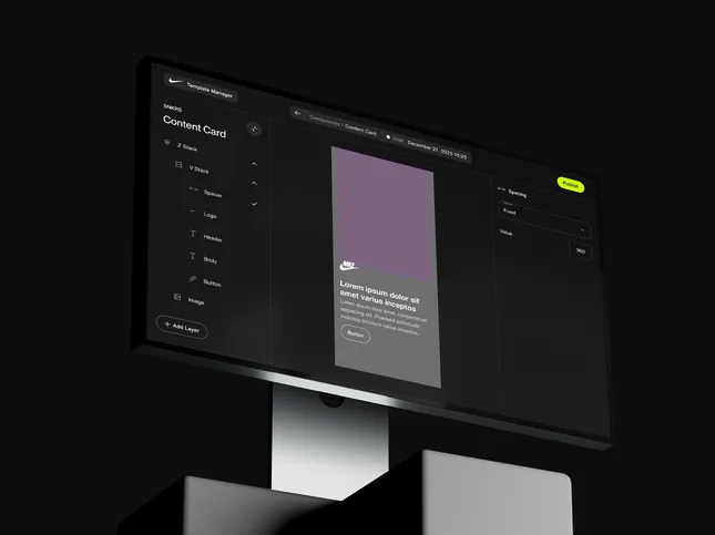 Nike Template Manager